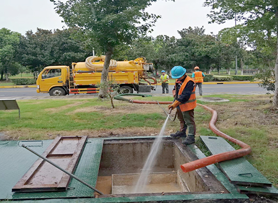 枝江化油池清理